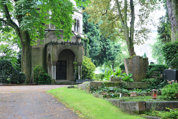 Kapelle auf dem Burgfriedhof